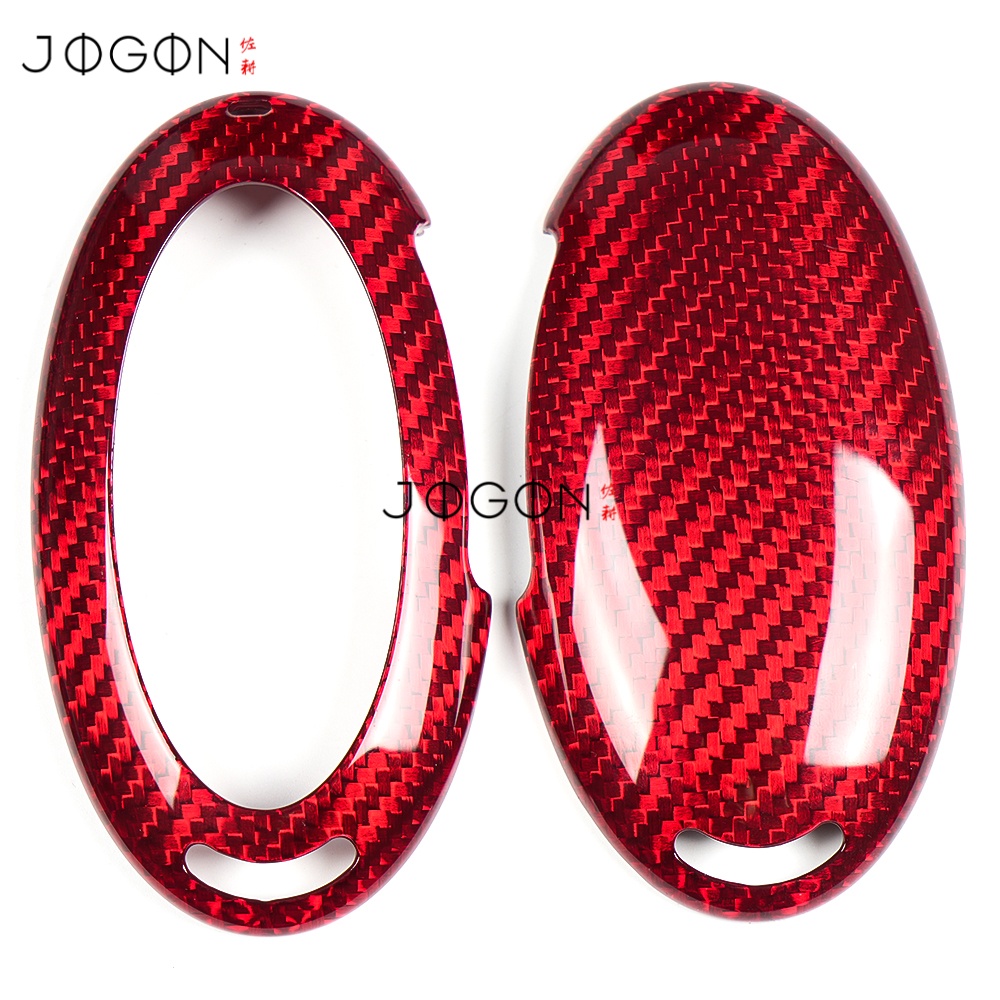 Red glossy carbon
