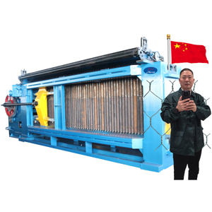 Fabricación de malla de caja de gaviones de alta calidad/máquina de fabricación de red de gaviones completamente automática fabricada en China - Product Image 1