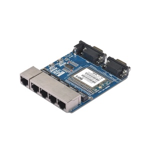 Hot Sale MT7688K 2.4G IOT WiFi UART zu Ethernet Wireless Router Modul Kit mit Test platine RM08K