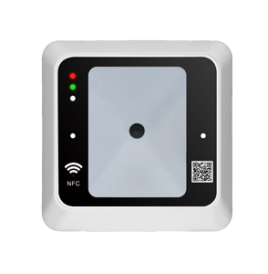 Lettore di schede ZR411B/S/N QR + NFC RFID 13.56MHz con rete per controllo accessi, vendita al dettaglio, applicazione di gestione IoT - Product Image 2
