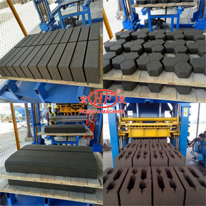 Máquina para fabricar ladrillos con capa de huevo de cemento africano, máquina para fabricar bloques huecos, máquina para fabricar ladrillos con cenizas volantes - Product Image 1