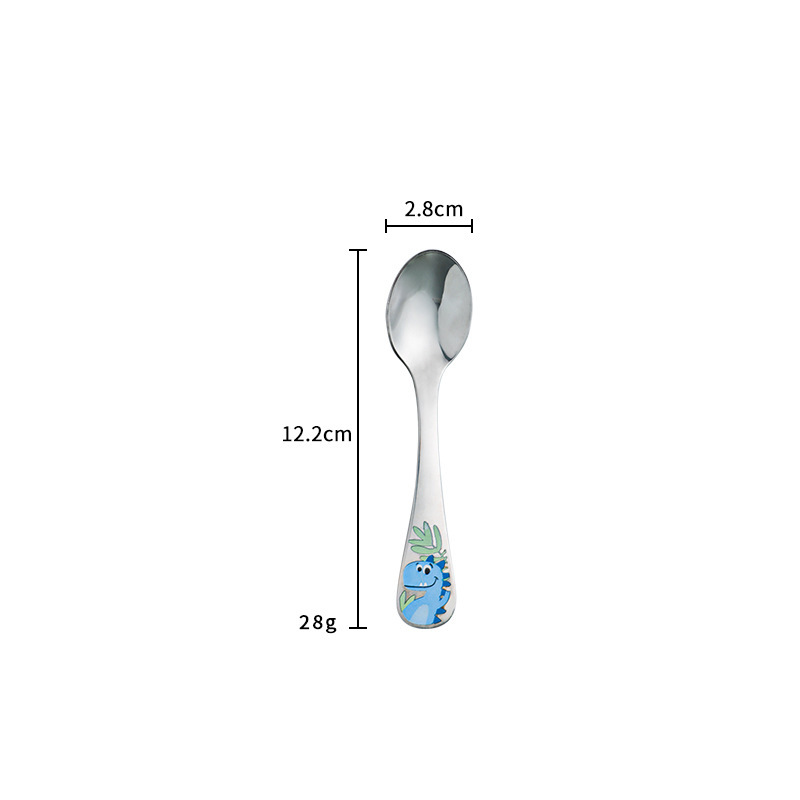 Cuillère de dinosaure (bleu) * emballage d'Opp