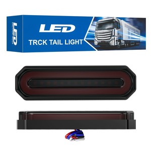 ไฟท้ายรถบรรทุกแบบ3 in 1ไฟสัญญาณเลี้ยว LED สีเหลืองสีแดงสีเหลืองสำหรับวิ่งตามลำดับ - Product Image 5