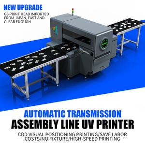 Giftec biểu tượng tùy chỉnh thẻ in ấn lớn Định dạng UV CCD máy in Hỗ trợ cài đặt của cánh tay robot cho sản xuất công nghiệp - Product Image 4