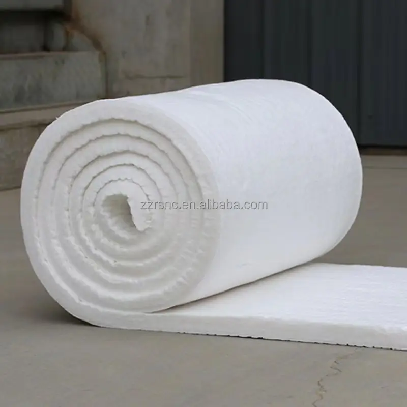 Materiali isolanti in cotone filato in fibra ceramica silicato di alluminio coperta refrattaria