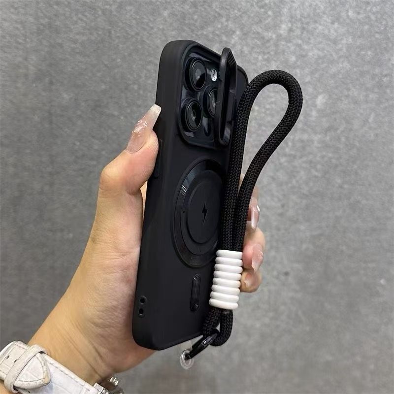 Black with strap