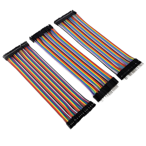 Dupont 2.54MM passo 1P connettore maschio femmina ponticello cavo 2/3/4/5/6 Pin Dupont per Arduino 22/24 AWG Automobile elettronica - Product Image 2