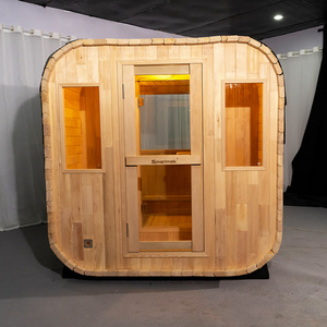 Smarkmak grande cubo quadrato all'aperto Sauna pannello di controllo del Computer tradizionale Sauna a vapore - Product Image 2