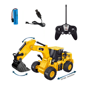 27MHz 6-Channel <strong>RC</strong> Construction Engineering Remote Control Roller Music Light Remote Controller