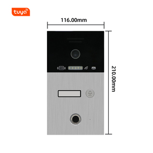 Factory Tuya Smart Fingerprint <strong>Ip</strong> Wifi Video Intercom <strong>with</strong> Video Doorbell <strong>Camera</strong> and Ring Tones for 1/2/3/4 Multi Apartments IC - Product Image 3