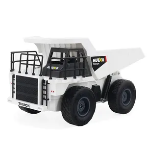 Huina รถ1:24โลหะอัลลอย2-in-1 1559ของเล่นวิศวกรรมวิทยุรถ r/c รถดัมพ์ของเล่น r/c Diecast ขุดสำหรับเป็นของขวัญสำหรับเด็ก - Product Image 4