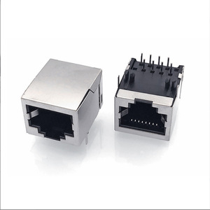 Cat5e PCB RJ45 8P8C ซ็อกเก็ต, RJ45 Cat6 ซ็อกเก็ต, Cat6A ซ็อกเก็ตป้องกัน - Product Image 5