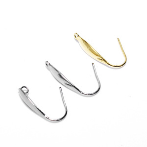 ステンレス鋼スタンピングイヤーフック疑問符フック魚イヤリングフック卸売Diyジュエリーアクセサリー