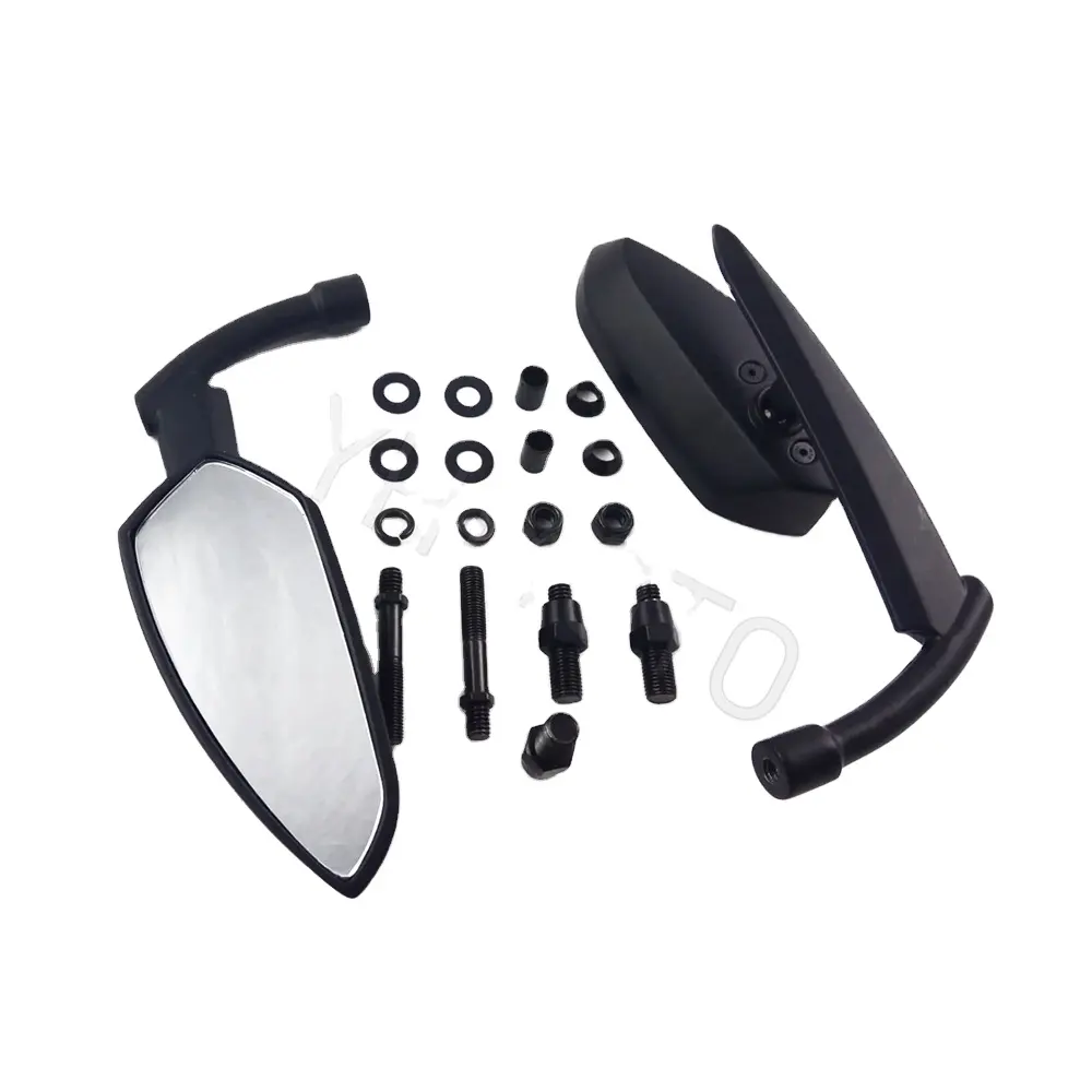 Kit de corpo da motocicleta, espelhos retrovisores laterais, motocicleta alavanca para ducati triumph ktm duke 690 honda jazz kawasaki z750 bmw k1300