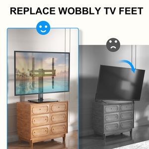 CharmountテーブルトップブラケットLED調整可能高さ卓上回転式テレビテーブルマウント - Product Image 5