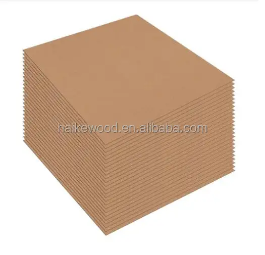 18mm MDF 4X8 com Folha de Melamina Placa de MDF laminado de melamina para móveis e armários de cozinha