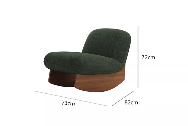 Chenille - Green (Ash Wood)