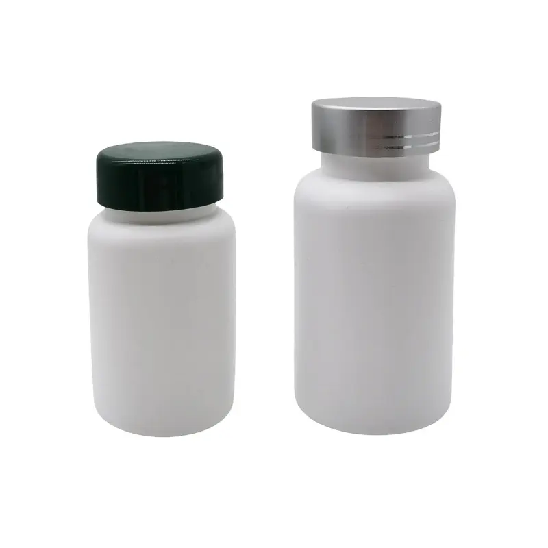 10ml-500ml White Clear Customized Pharmaceutical Capsule Jar Plastic Packaging Medicine Tablets Pill Bottles with Cap and Sealer