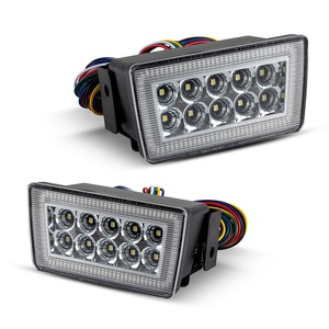 LED ไฟตัดหมอกด้านหลังชุดสําหรับ Subaru WRX/STi 2011-2021 Impreza 2011-2016 ฟังก์ชั่นเบรคไฟสํารองย้อนกลับ - Product Image 1