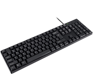 Cheapest Business Office USB Wired <strong>Keyboard</strong> 104 Key Ergonomic <strong>Keyboards</strong> for Desktop Typing <strong>Computer</strong> PC