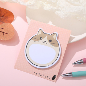 可爱猫系列定制形状尖利记事本模切便签纸 - Product Image 3