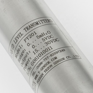 Yezon chìm mức độ phát cảm biến 4-20mA 0-10V RS485 IP68 0.25% FS Độ chính xác cảm biến mức chất lỏng cho bể chứa nước - Product Image 2