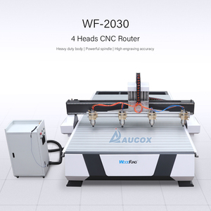 廉价木材Atc WF-2030 3D木材Atc数控刳刨机3轴4轴木材家具数控雕刻刳刨机