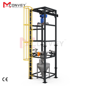 Máquina automática de descarga de bolsas jumbo, alimentador de bolsas de toneladas de material a granel, sistema de manipulación de transferencia de polvo - Product Image 1