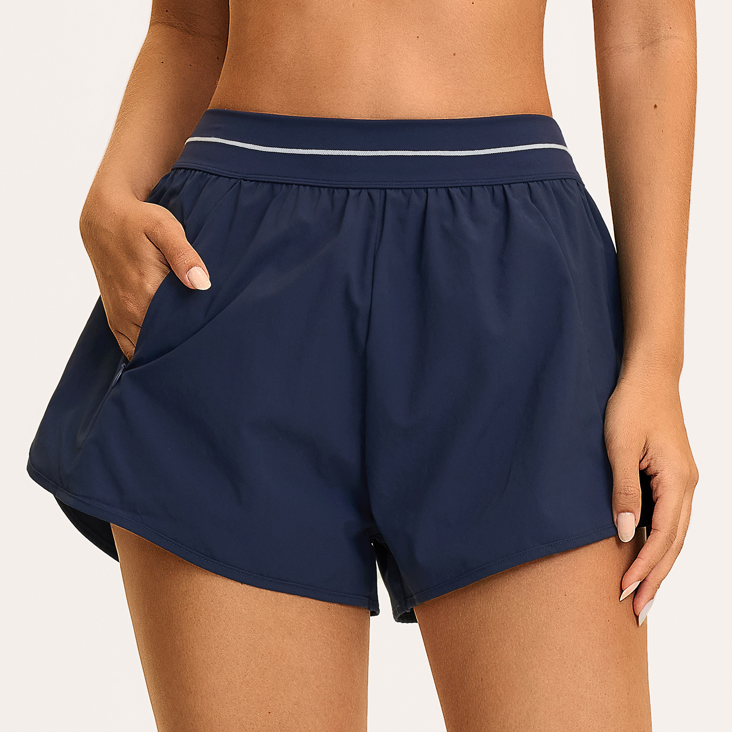 Pantalones cortos A azul oscuro