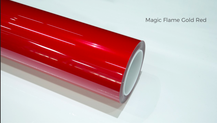 Magic Flame Gold Red