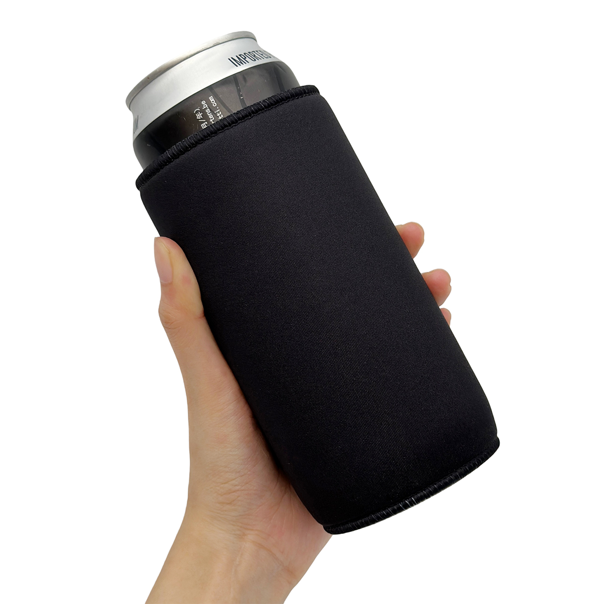 Black 20oz tall boy stubby holder