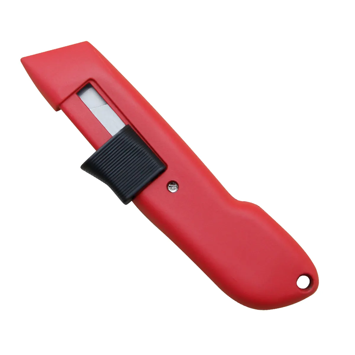 Cuchillo de hoja deslizante retráctil para uso en el hogar, caja de papel con cuchilla de acero, caja de aleación de zinc, protección de seguridad