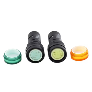 AD16-16DS Led pilot Lamp <strong>16mm</strong> Led Indicator <strong>Light</strong> <strong>24V</strong> 220V 380V Red Yellow Green Blue White signal <strong>Light</strong> Lamp