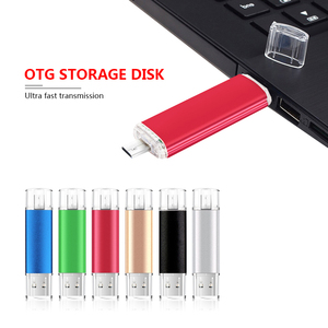 Otg 2 in 1 usb flash sürücü bilgisayar ve Android akıllı telefon usb flash sürücü toptan - Product Image 2