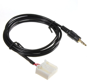 3.5MM AUX in <strong>Input</strong> <strong>Audio</strong> Radio Male <strong>Interface</strong> Adapter Cable for MP3 for Toyota Camry RAV4 for Corolla 4Runner Highlander Yaris - Product Image 1