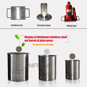 Üzüm suyu sıkma makinesi sıkma/bayberry suyu filtrasyon ve ekstraksiyon makinesi/ananas limon ot sıkacağı baskı - Product Image 2