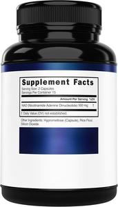 Nhãn hiệu riêng ODM/OEM NAD + Thảo dược bổ sung viên nang hiệu quả cho người lớn vẻ đẹp tăng cường sức khỏe - Product Image 3