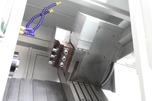 CE承認CNC旋盤Y軸中国台湾ライブツーリング回転旋盤多機能加工用 - Product Image 3