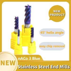 Hrc60稳定性好4槽角半径立铣刀数控车床立铣刀 - Product Image 6