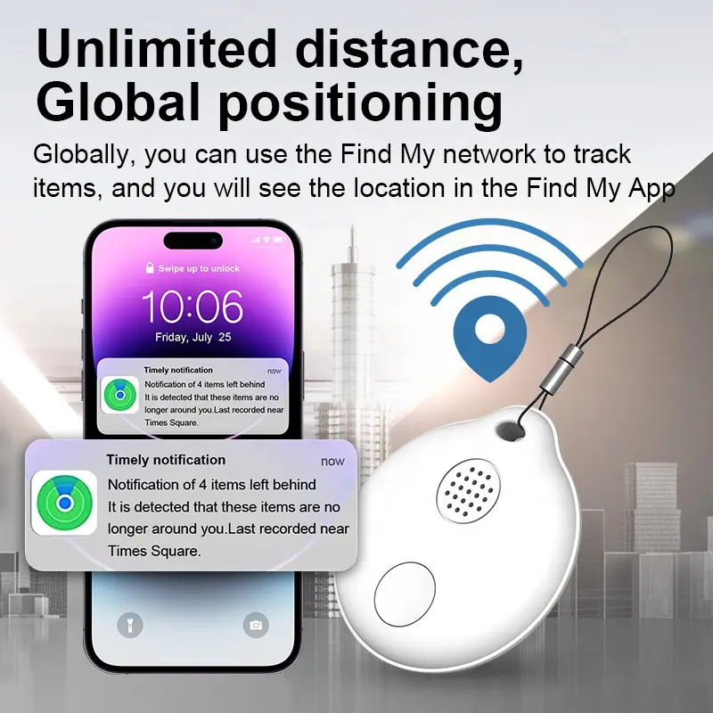 Умный GPS-трекер с поддержкой Wi-Fi и питанием от аккумулятора