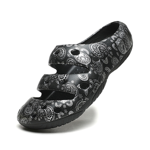 Dép Xỏ Ngón Kiểu Mới Cho Nam Và Nữ, Dép Xăng Đan Đế Bệt In Giày, Dép Đi Trong Vườn Dành Cho Cặp Đôi - Product Image 2