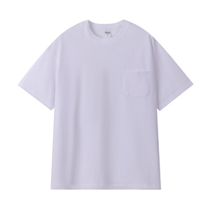 Yüksek kaliteli basit düz renk pamuk T-shirt bahar ve yaz dip temel paragraf gevşek eğlence T-shirt - Product Image 4