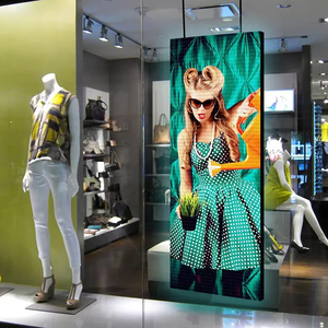 Olaylar dijital HD Ad oynatıcı için kapalı P2.5 dikişsiz ekleme taşınabilir akıllı LED ekran LED Poster standı - Product Image 4
