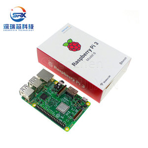 Orijinal ahududu Pi 3B + 4 çekirdekli sensör ile başlangıç kiti PC iletişim ve ağ geliştirme kurulu için Python paketi