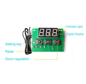 Controlador de temperatura Digital XH-W1601, placa de Control de temperatura PID de alta precisión, DC12V - Product Image 2