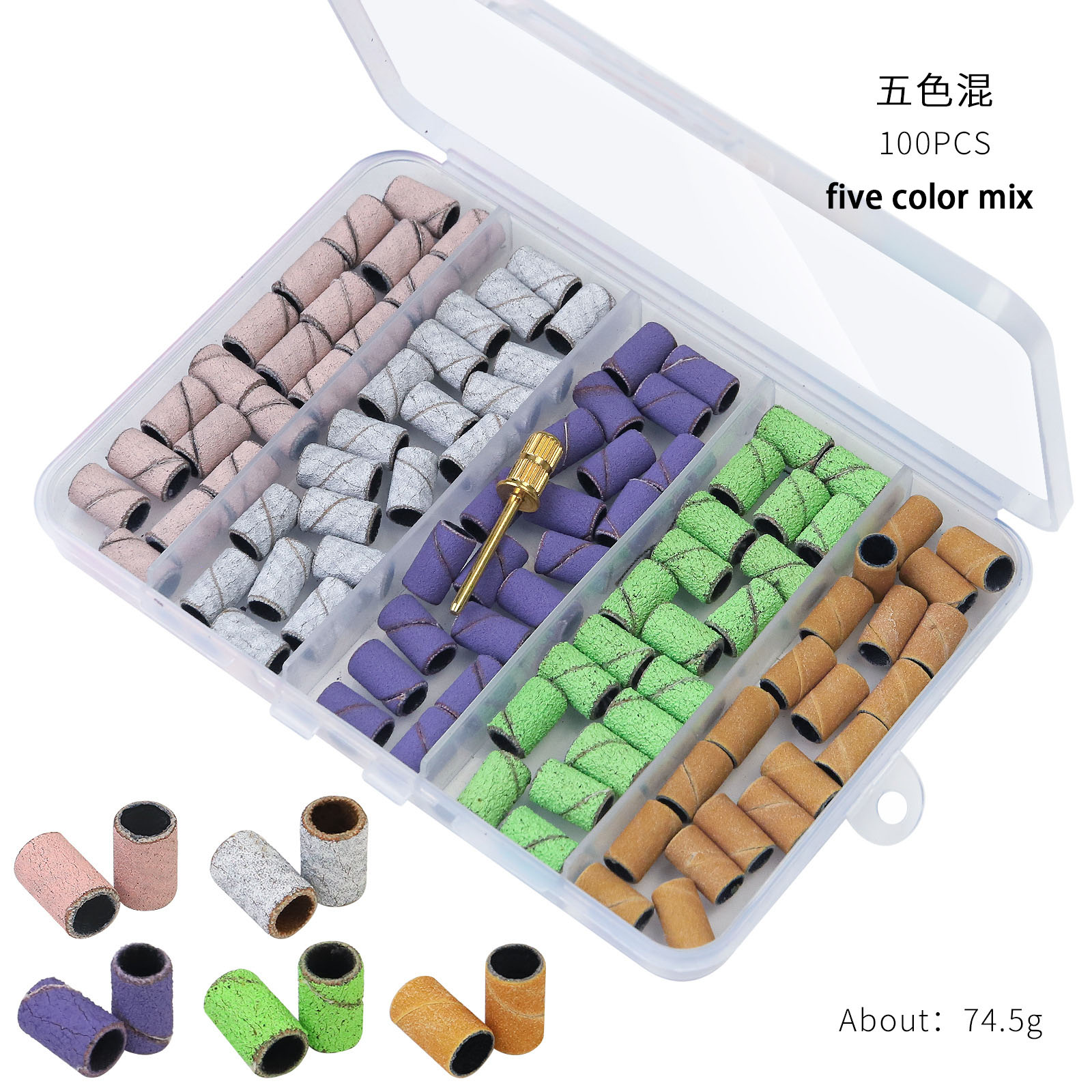 100 PCS Boxed sand ring 10#