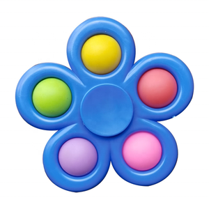 Bán buôn năm ngón tay Bong Bóng âm nhạc Silicone trẻ em của xoay ngón tay ngón tay Gyro Vent giải nén đồ chơi - Product Image 3