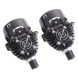 S62ไฟรถยนต์ทรงกลม LED ความสว่างสูง33W/48W 2.5นิ้วเลนส์ไฟหน้าส่องโดยตรงแบบคู่ - Product Image 2