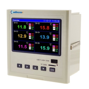 MPR4200: 5英寸薄膜晶体管彩色液晶显示器12输入多通道USB数字无纸温度图表记录器，带Modbus RS485 - Product Image 4