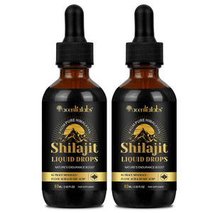 Acentiallabs 85 eser mineraller 60ml himalaya shilajit sıvı damla 100% saf shilajit takviyesi saf himalaya shilajit damla - Product Image 6